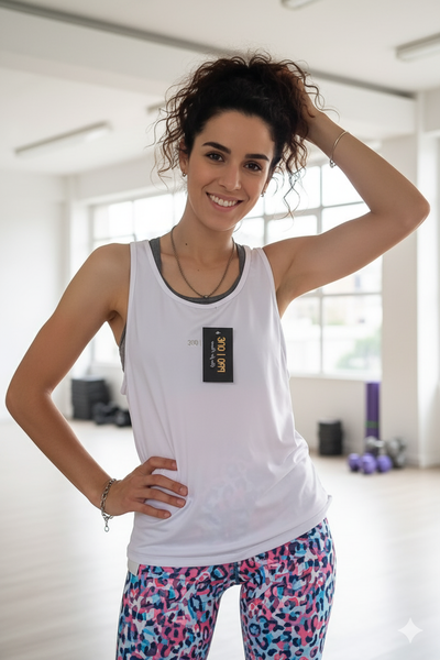 MUSCULOSA CLASICA BLANCA