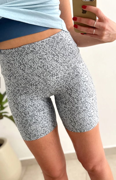 CALZA CORTA MOONSTONE SILVER