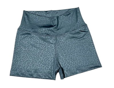 SHORT GOFRADO GRIS