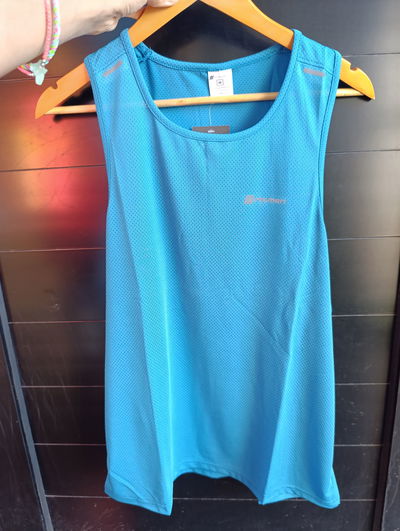 MUSCULOSA DRY FIT AZUL