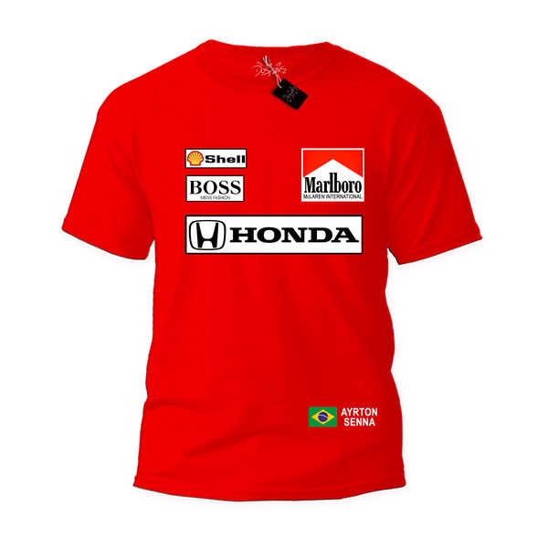 Remera Senna Mclaren  formula 1