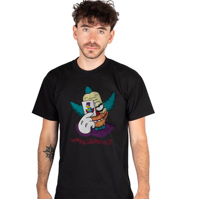 El payaso Krusty porque tan serio?