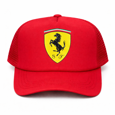 Gorra Trucker Ferrari