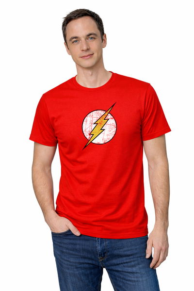 Sheldon Cooper Flash efecto gastado
