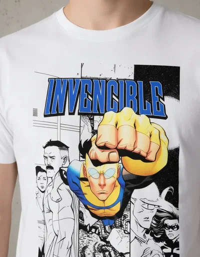 Remera Invencible | Serie Amazon Prime | Diseño Comic | 100% Algodón