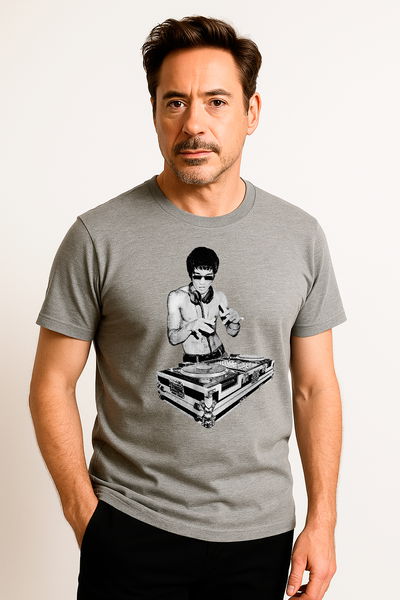 Tony Stark La era de ultron Bruce Lee DJ Marvel