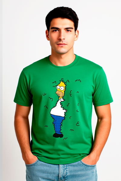 Homero escondiendose Los Simpsons
