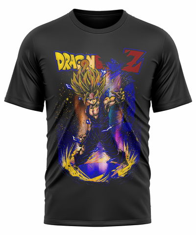 Dragon Ball Gohan en su transformación de Super Saiyan 2