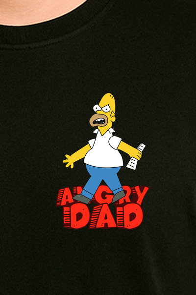 Dia del padre Papá Enojado bolsillo 1