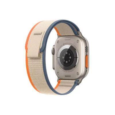 Malla de Tela Trail Beige - Naranja 42/44mm