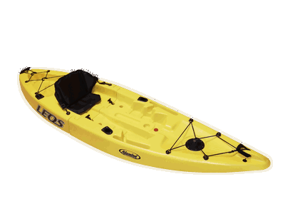 Kayak individual pescador c/ asiento y remo