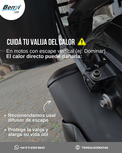 Difusor para gases de escape - Ej: DOMINAR