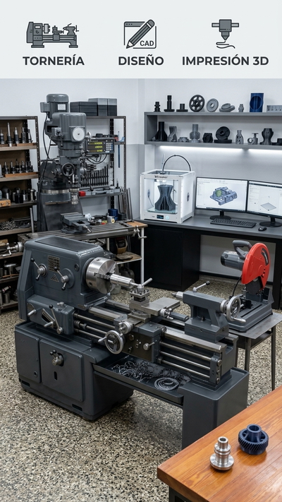 Diseñamos, fabricamos y hacemos realidad tus ideas