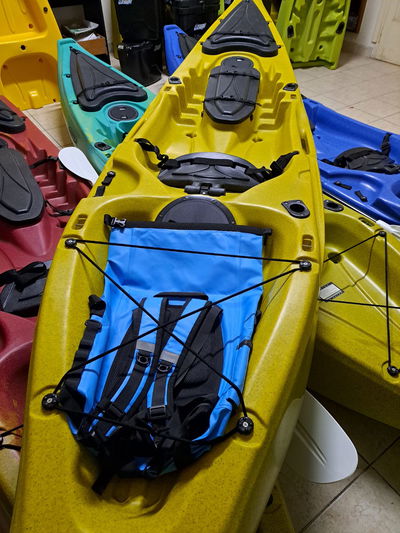 Kayak entero Traful c/remo + Mochila estanca + Chaleco