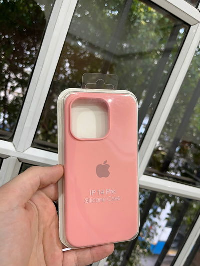 Silicone Case iPhone 14 Pro Salmon