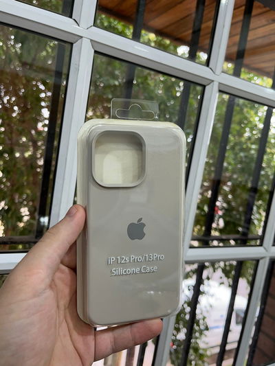 Silicone Case iPhone 13 Pro Gris