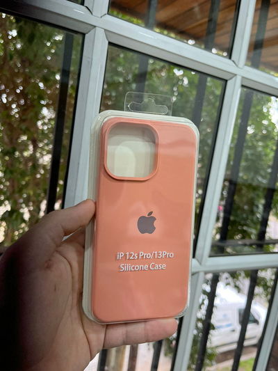 Silicone Case iPhone 13 Pro Salmon
