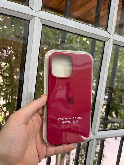 Silicone Case iPhone 13 Pro Max Bordo