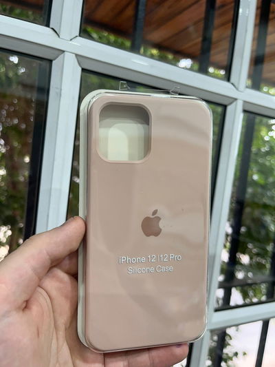 Silicone Case iPhone 12 Pro Piel