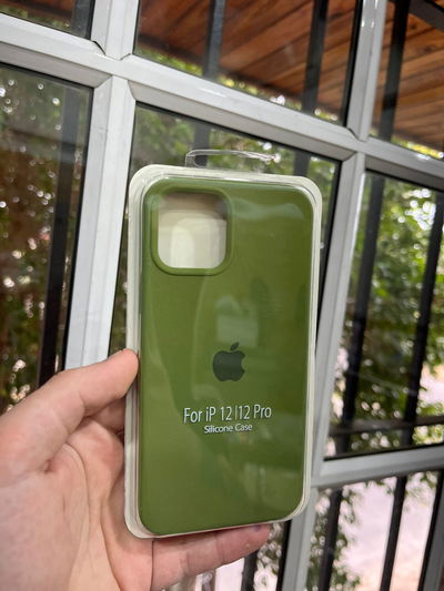 Silicone Case iPhone 12 Pro Verde