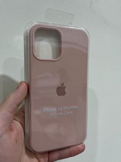 Silicone Case iPhone 12 Pro Max Piel