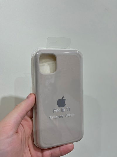 Silicone Case iPhone 11 Gris