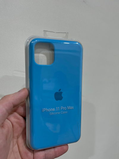 Silicone Case iPhone 11 Pro Max Turquesa