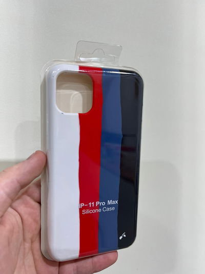 Silicone Case iPhone 11 Pro Max Rainbow