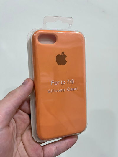 Silicone Case iPhone 8 Salmon