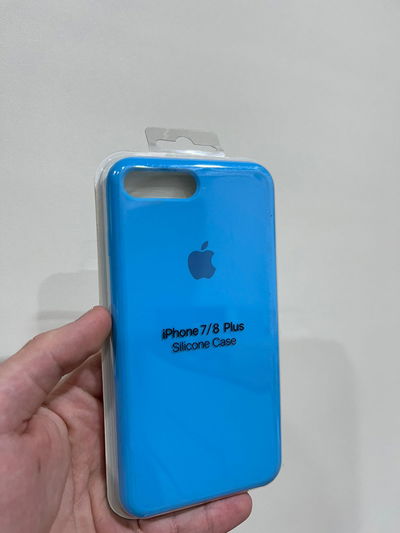 Silicone Case iPhone 8 Plus Turquesa