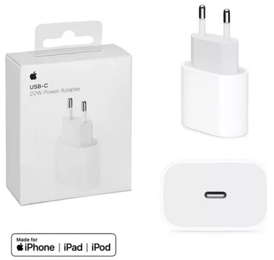 Cargador iPhone USB-C 20W