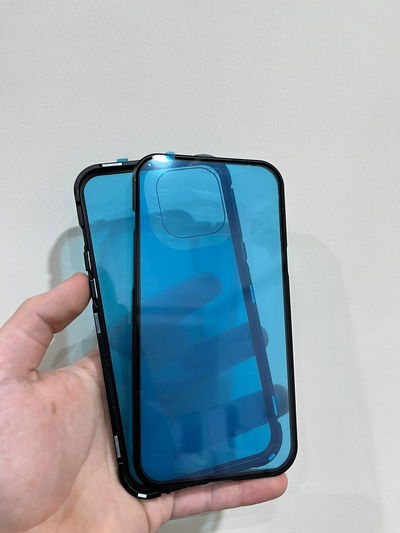 Magnetic Case iPhone 12 Pro Max Negro