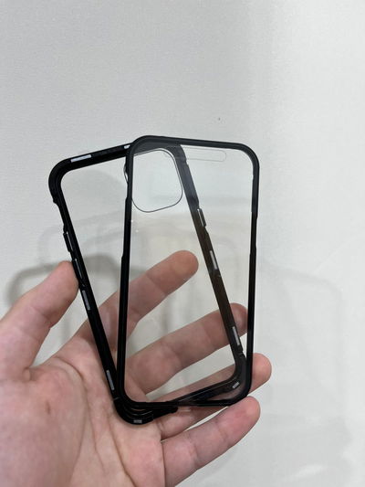 Magnetic Case iPhone 12 Mini Negro