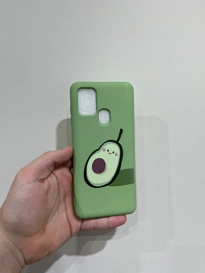 Samsung A21 S SILKY 2.5MM  CON FRASES Y DIBUJOS