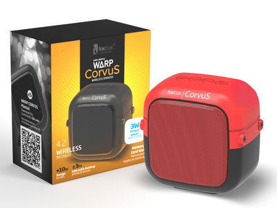 Parlante Inalámbrico FoxBox Corvus Rojo