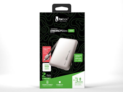 Power Bank Energy Slim 6500 Blanco