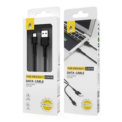 Cable USB a Lightning One Plus Negro