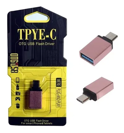 Adaptador OTG USB a Tipo C