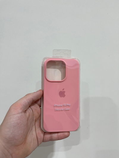 Silicone Case iPhone 15 Pro Rosa