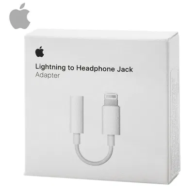 Adaptador Lightning a Jack 3.5mm Sin BT Calidad AAA