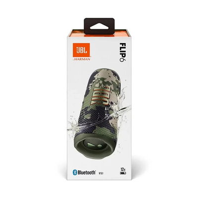 Parlante JBL Flip 6 Bluetooth Wáter Proof Camuflado ORIGINAL