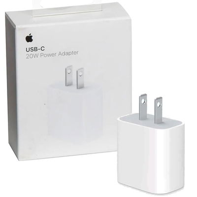 Cargador iPhone Pata Recta USB 20W Calidad ORIGINAL