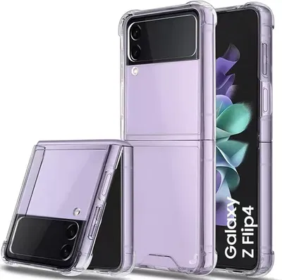 ACRILICA Funda Transparente Z Flip 4