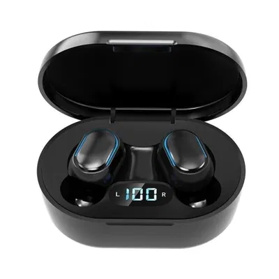 Auriculares in-ear inalámbricos  E7S Bluetooth NEGRO