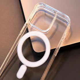 Funda Clear Magsafe Magnetic iPhone  12 y 12 Pro