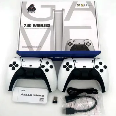 CONSOLA  GAME STICK 8K TIPO PS5 BLANCA 