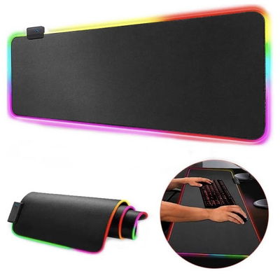 MOUSE PAD CON LUZ RGB 30X80 PA-1009 FULLTMA