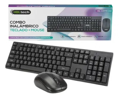 Teclado COMBO INALÁMBRICO MOUSE+TECLADO HBL-COMTECO02- STMA