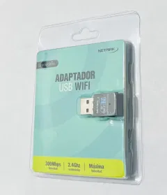 Receptor Wifi Usb Inalámbrico Netmak 300mbps Nm-cs300 - cod-stma