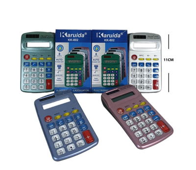 CALCULADORA NIMI CHICA COLORES 8 DÍGITOS
